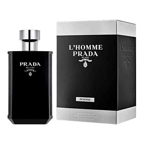 prada l'homme intense or l'eau|is Prada l'homme long lasting.